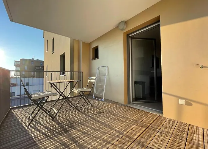 アパート Harmonieusement Amenage Avec Parking Et Terrasse Vers La Cite Du Vin *