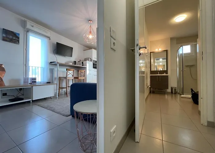 Apartment Harmonieusement Amenage Avec Parking Et Terrasse Vers La Cite Du Vin